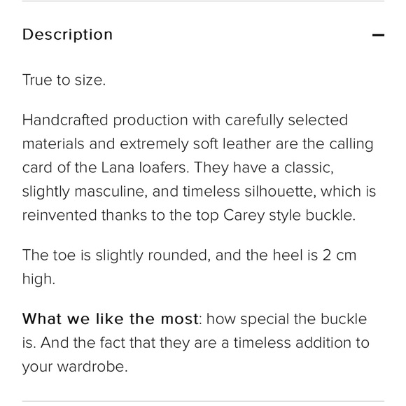 mint&rose Lana negra hebilla loafers - Picture 4 of 4